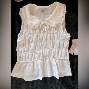 Sweet Rain Tank top size XL White